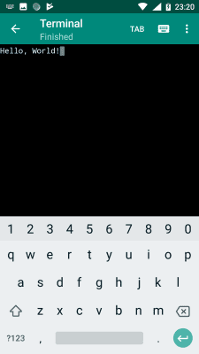 Screenshot of the application CPP N-IDE - C/C++ Compiler & Programming - Offline - #2