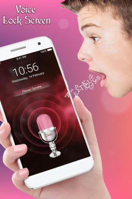 Screenshot of the application Voice Screen Lock : Voice Lock - #3