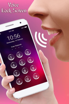 Screenshot of the application Voice Screen Lock : Voice Lock - #5