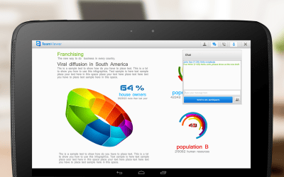 Screenshot of the application TeamViewer for conferences - #6