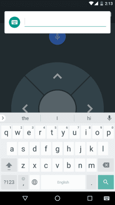 Screenshot of the application Android TV Remote Control - #4