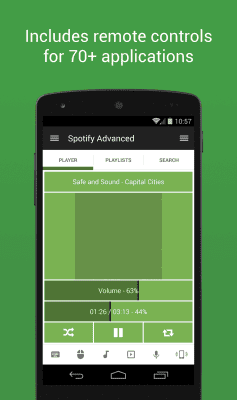 Screenshot of the application Unified Remote - #2