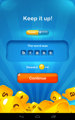 Screenshot of the application 4 Pics 1 Word - Pics and Words - #4