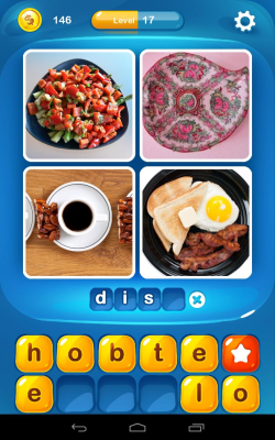 Screenshot of the application 4 Pics 1 Word - Pics and Words - #5