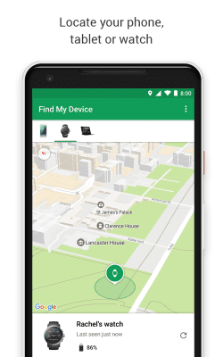 Screenshot of the application Find My Device - #4