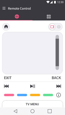 Screenshot of the application LG TV Plus - #3