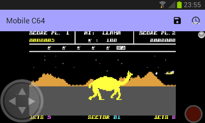 Screenshot of the application Mobile C64 - #4