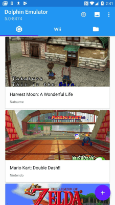 Screenshot of the application Dolphin Emulator - #2