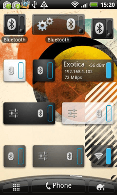 Screenshot of the application Bluetooth Widget - #4