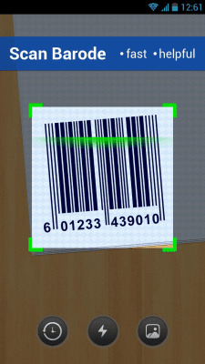 Screenshot of the application OK Scan(QR&Barcode) - #3