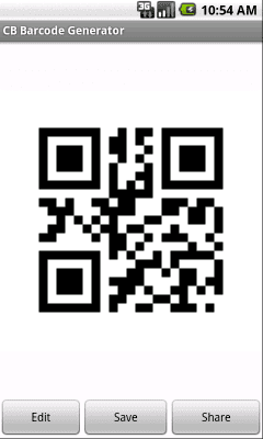 Screenshot of the application CB Barcode ReGen - #2