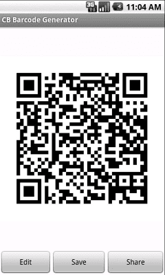 Screenshot of the application CB Barcode ReGen - #8