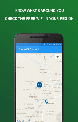 Screenshot of the application Free WiFi Connect - #4