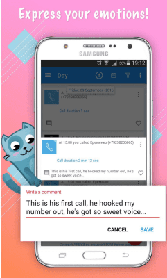 Screenshot of the application Osmino Day - #2