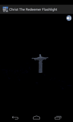 Screenshot of the application Flashlight "Christ the Redeemer" - #2