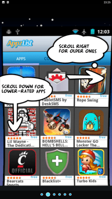 Screenshot of the application Appzlist - Best Games and Apps - #2