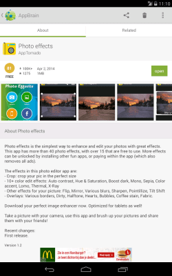 Screenshot of the application AppBrain App Market - #6
