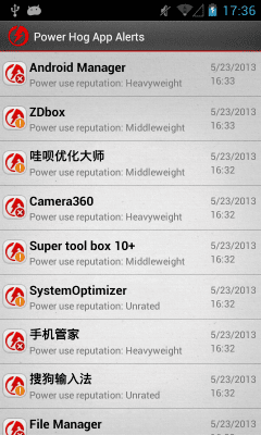 Screenshot of the application Longevity - Battery Saver - #3