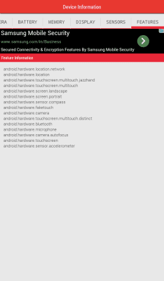 Screenshot of the application My Device Info - #7