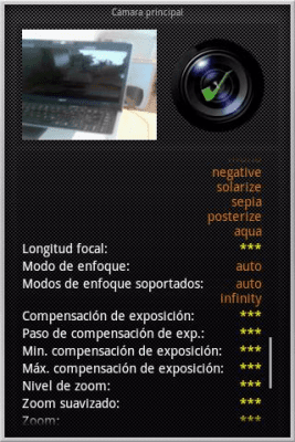 Screenshot of the application Z - Device Test - #5