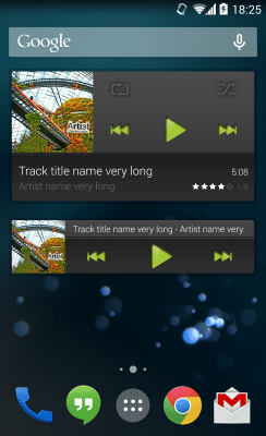 Screenshot of the application Carbo skin for NRG Player - #6