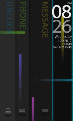 Screenshot of the application Ray GO Locker Theme - #2