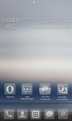 Screenshot of the application Diva Theme GO Locker - #2