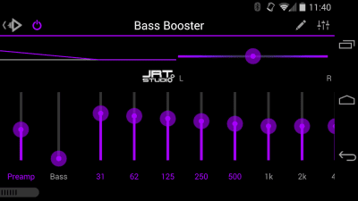 Screenshot of the application Rocket Player Dark Purple Skin - #2