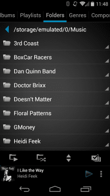 Screenshot of the application Rocket Player Classic Blue - #2