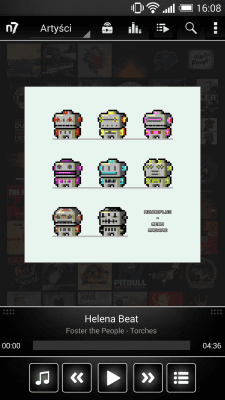 Screenshot of the application n7player Skin - Classic - #2