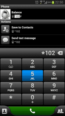 Screenshot of the application PP Theme – Black Blue - #4