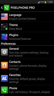 Screenshot of the application PP Theme – Total Black - #6
