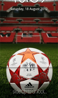 Screenshot of the application Soccer Go Locker Theme - #2