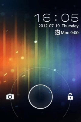 Screenshot of the application GO Locker ICS Theme - #2