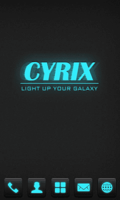 Screenshot of the application Cyrix GO Locker Theme - #6