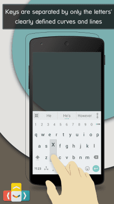 Screenshot of the application ai Lollipop Keyboard Light - #2