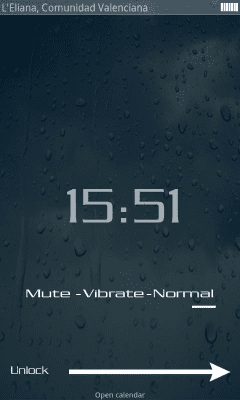 Screenshot of the application White Text - #2