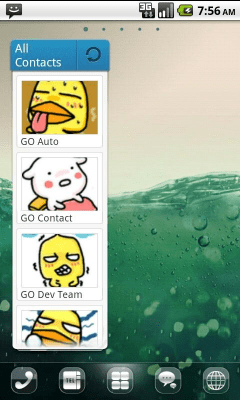 Screenshot of the application Clee2 Theme GO Launcher EX - #3