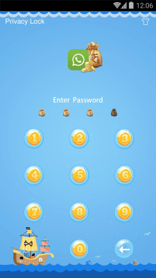 Screenshot of the application AppLock Theme - Rupee - #2
