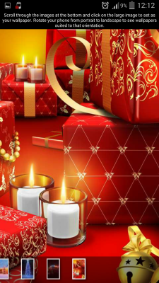 Screenshot of the application Christmas Wallpaper - #4