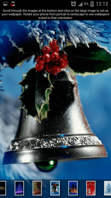 Screenshot of the application Christmas Wallpaper - #5