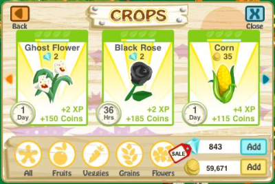 Screenshot of the application Farm Story: Halloween - #4