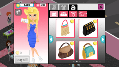 Screenshot of the application Boutique history - #3