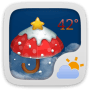 Download Christmas Theme GOWeatherEX