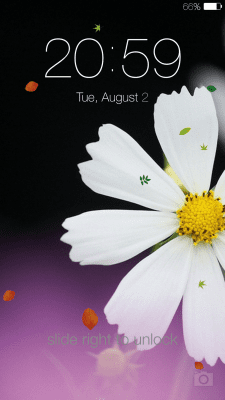 Screenshot of the application Spring live wallpaper lock - #2