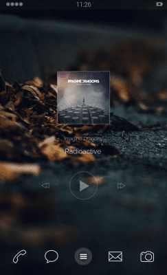 Screenshot of the application MYCOLORSCREEN Dark Autumn Theme - #2