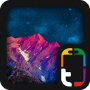 Download MYCOLORSCREEN Mountain Landscape Theme