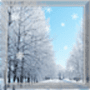 Download Falling snow" live wallpaper