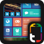 Download MYCOLORSCREEN Tile UI Theme