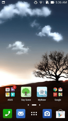 Screenshot of the application ASUS DayScene live wallpaper - #3